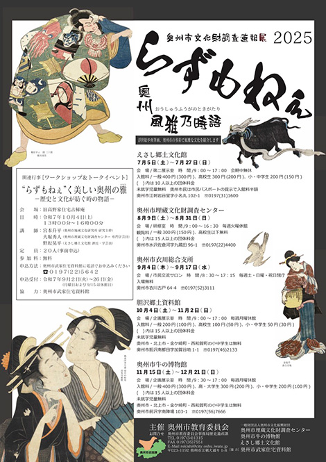 奥州市文化財調査速報展2025
