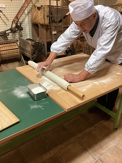 年越しそば打ち体験教室2025